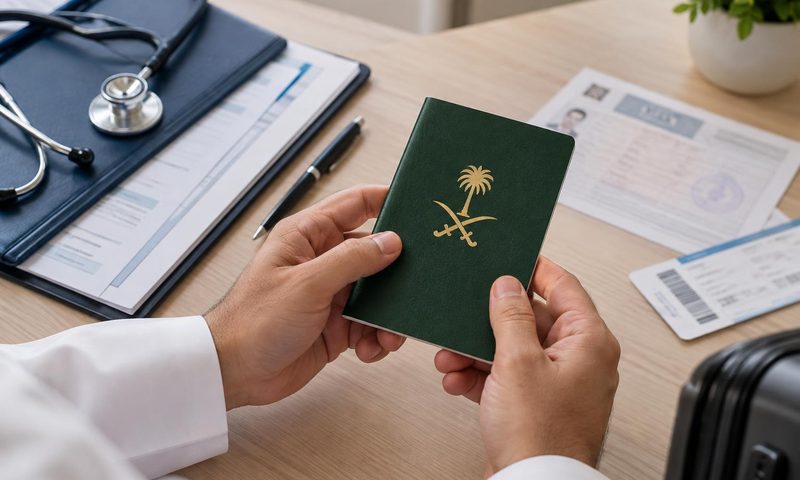 استخراج التأشيرات الطبية